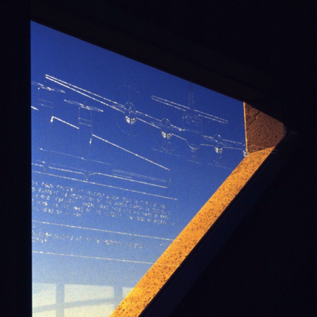 Boeing 377 panel in the sun